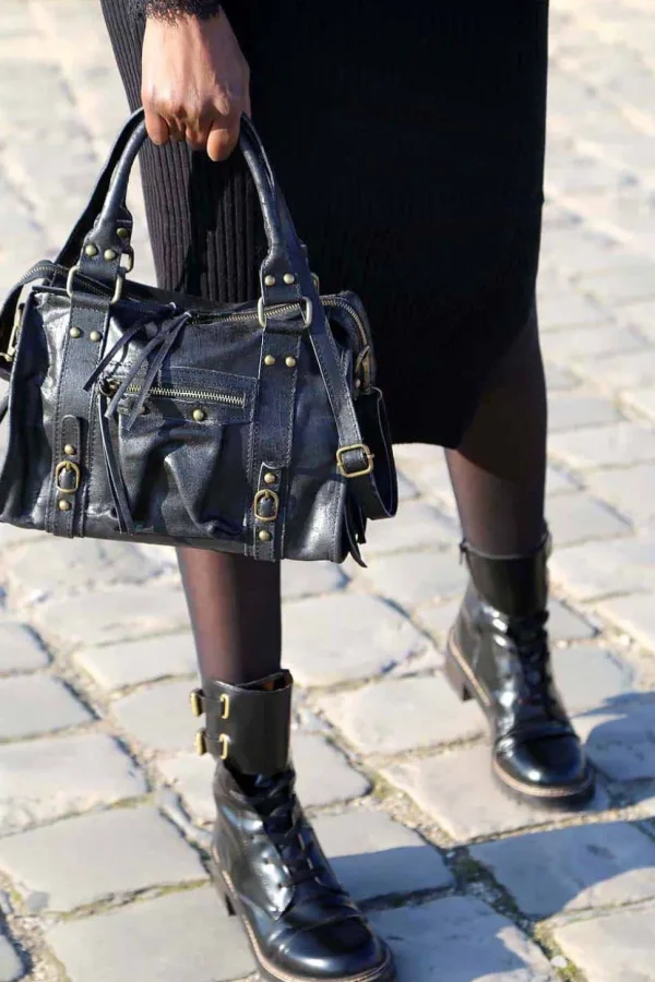 Femmes Saheline Sac Noir Eloane Midi
