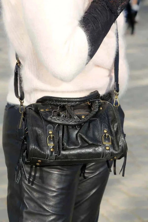 Femmes Saheline Sac Noir Petit Eloane