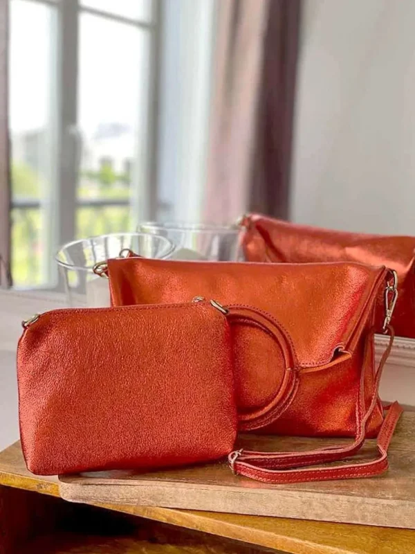 Femmes Saheline Sac Orange Scarlett