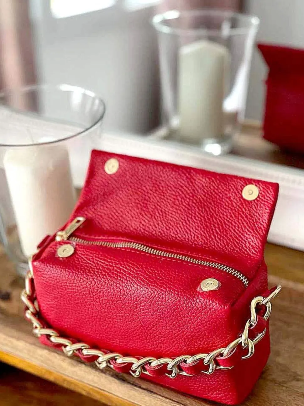 sac_rouge_clover_5.webp Femmes Saheline Sac Rouge Clover