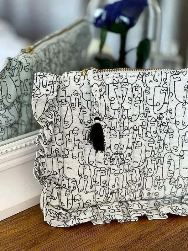 Femmes Saheline Trousse De Toilette Blanc Millie