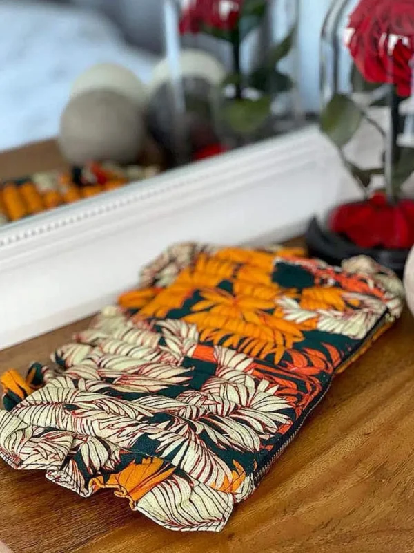 Femmes Saheline Trousse De Toilette Orange Millie