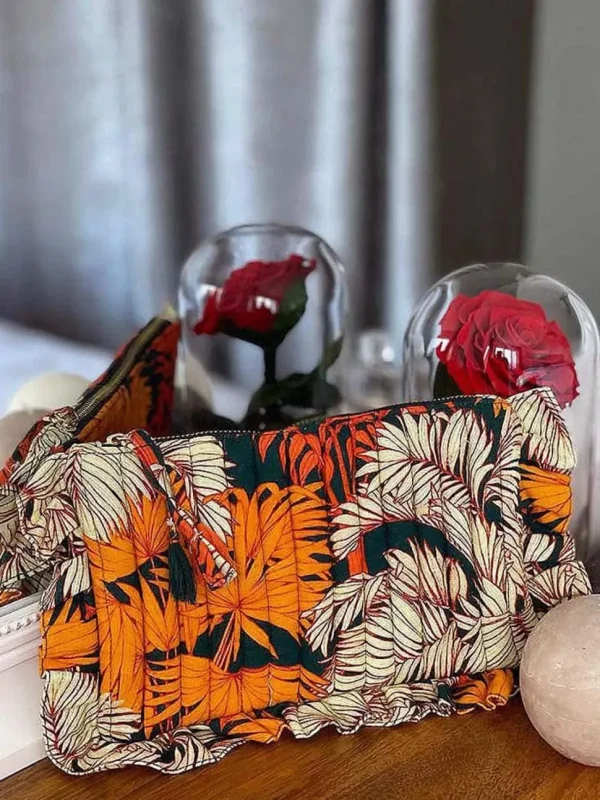 Femmes Saheline Trousse De Toilette Orange Millie