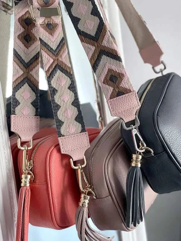 Femmes Saheline Bandoulière Sac À Main Rose Tania