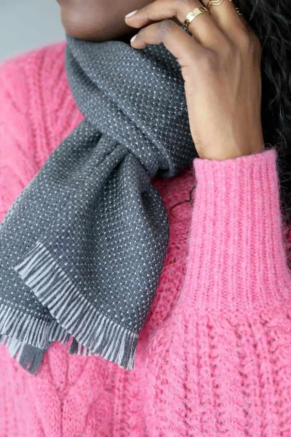 Homme Saheline Echarpe Gris Adonis