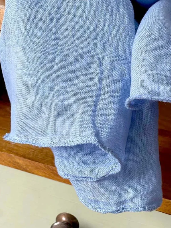 Homme Saheline Foulard Bleu Ciel Emery