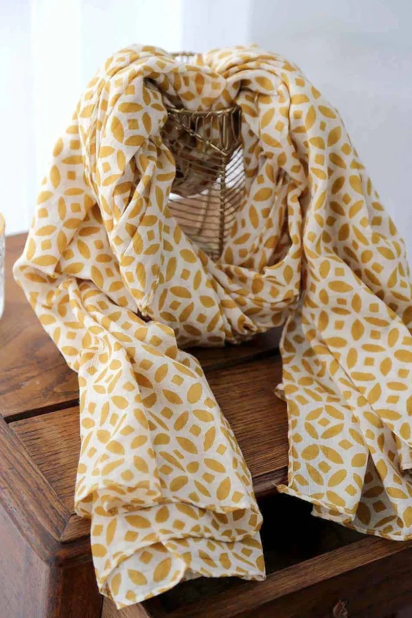Homme Saheline Foulard Homme Jaune Austin