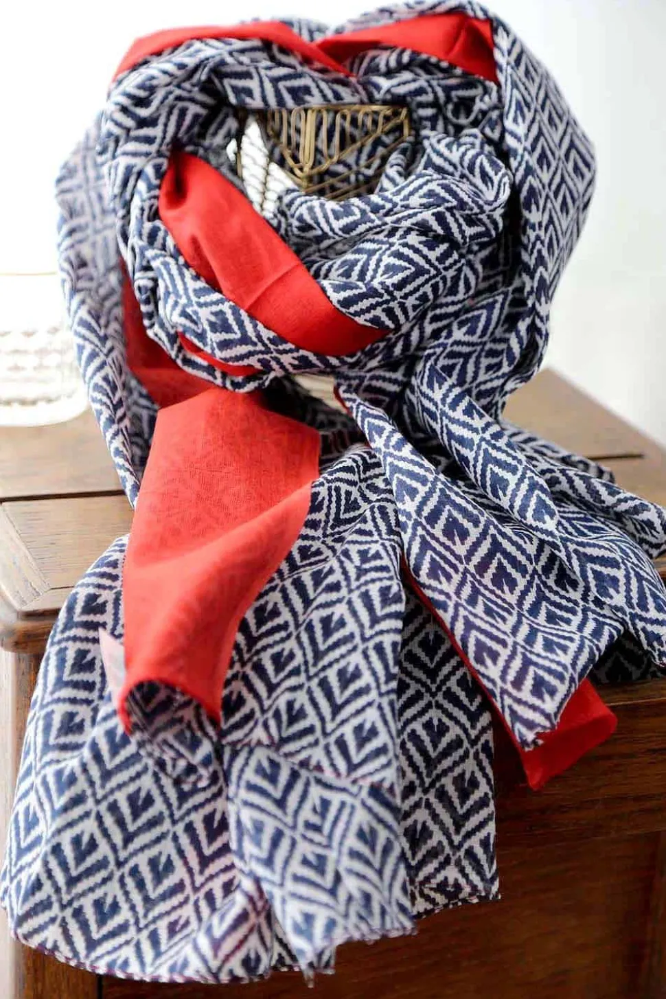 foulard_rouge_timothy_3.webp Homme Saheline Foulard Rouge Timothy