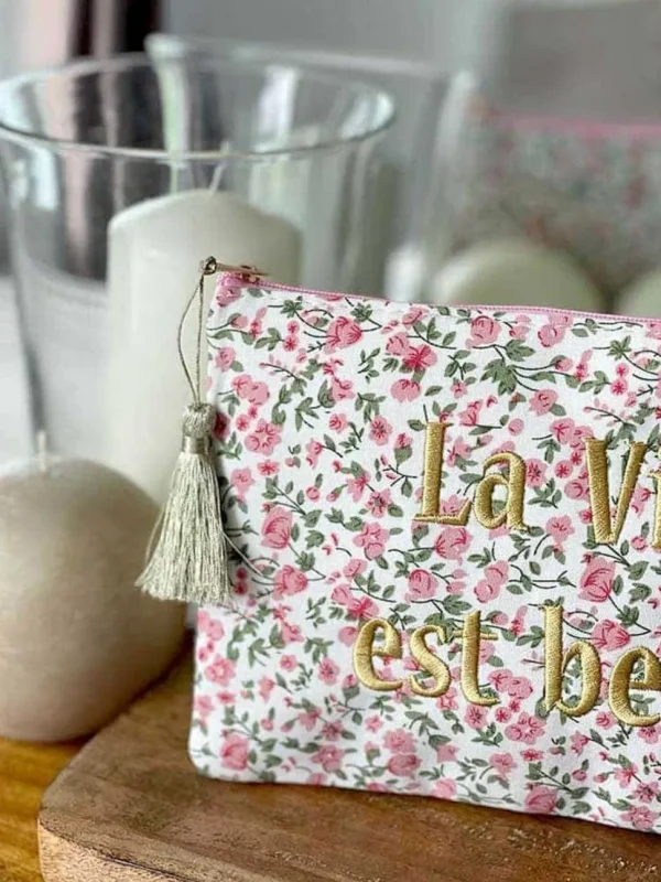 Femmes Saheline Pochette A Message Rose Kimie