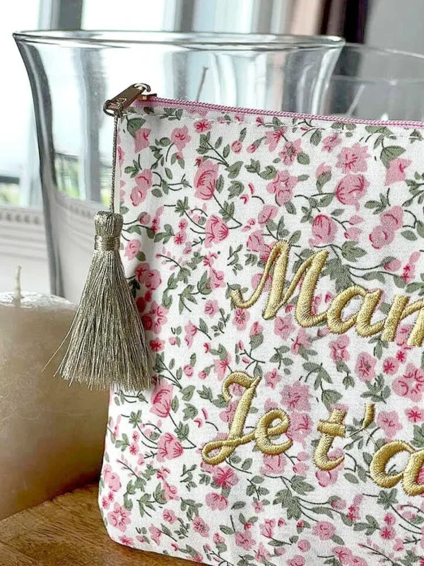 Femmes Saheline Pochette A Message Rose Taje
