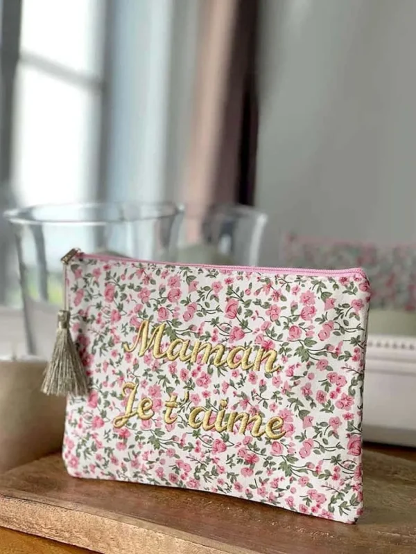 Femmes Saheline Pochette A Message Rose Taje