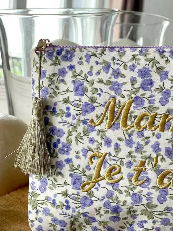 Femmes Saheline Pochette A Message Violet Taje