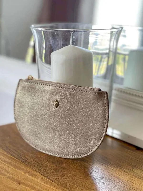 Femmes Saheline Porte-Monnaie Beige Irise Drita