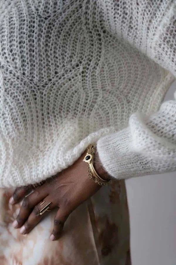 Femmes Saheline Pull Beige Gabin