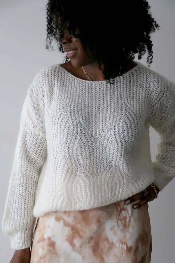 Femmes Saheline Pull Beige Gabin