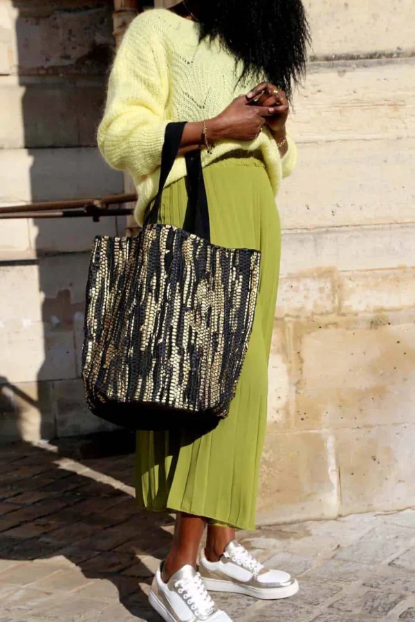 Femmes Saheline Pull Jaune Gabin