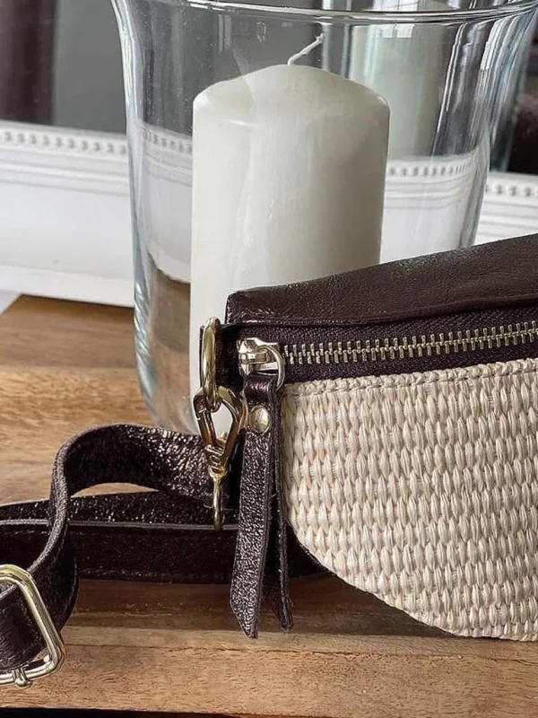 Femmes Saheline Sac Banane Marron Choco Ojala