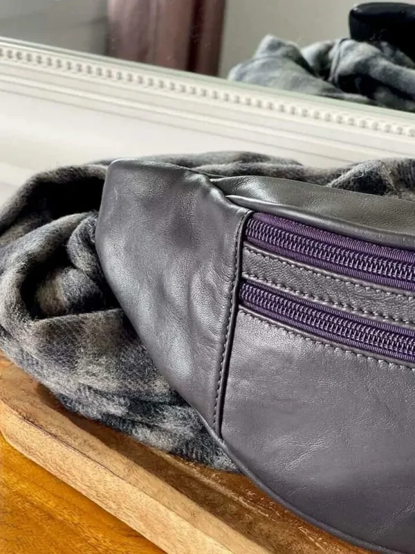 Homme Saheline Sac Banane Violet Blake