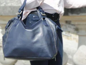 Femmes Saheline Sac Bleu Marine Cyrielle