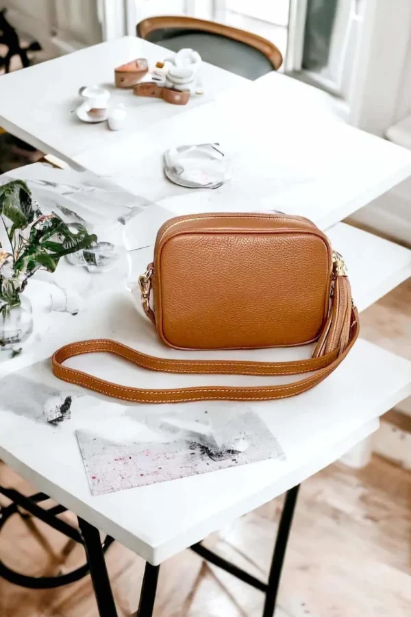Femmes Saheline Sac Marron Camel Aly