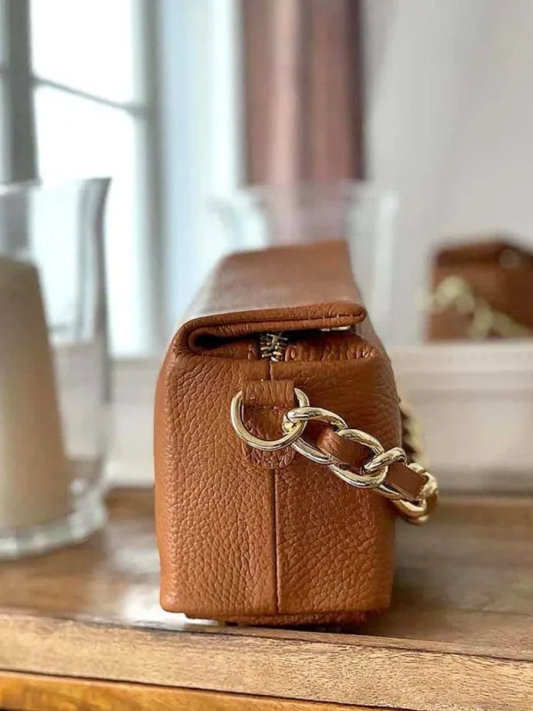 Femmes Saheline Sac Marron Camel Clover